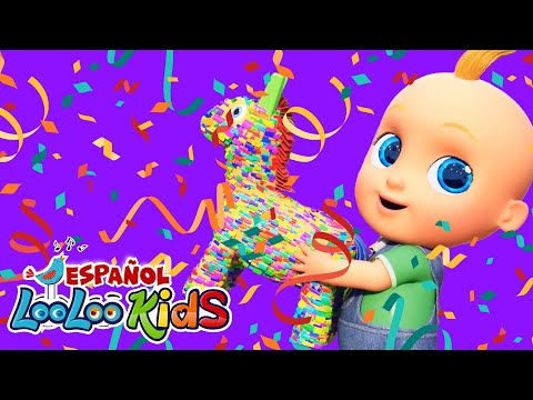 ¿Quién rompe la piñata? + A Ram Sam Sam - Canciones Infantiles | Para Niños - Musica Para Niños