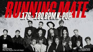 [Playlist:176-180BPM]🐻2010년대 아이돌은 K-POP을 찢어..2,3세대 아이돌 러닝플리 | 케이던스 180음악 | with 176-180BPM Metronome