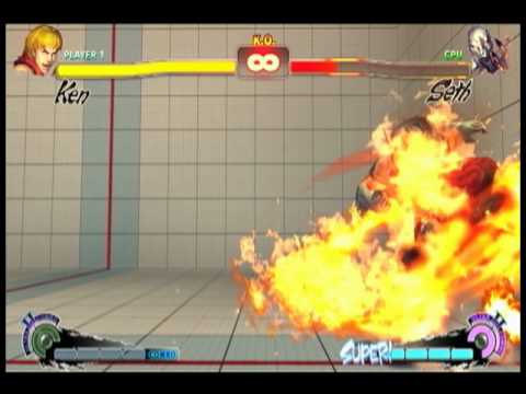 Dj-B13 Super Street Fighter IV Various Character Combo Exhibition Video 2