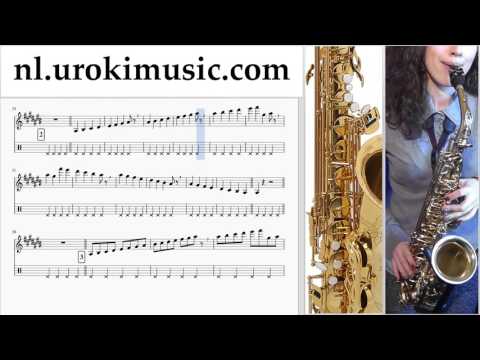 Saxofoonles (Alt) Charlie Puth & Selena Gomez - We Don't Talk Anymore Altsaxofoonles Muzieknoten