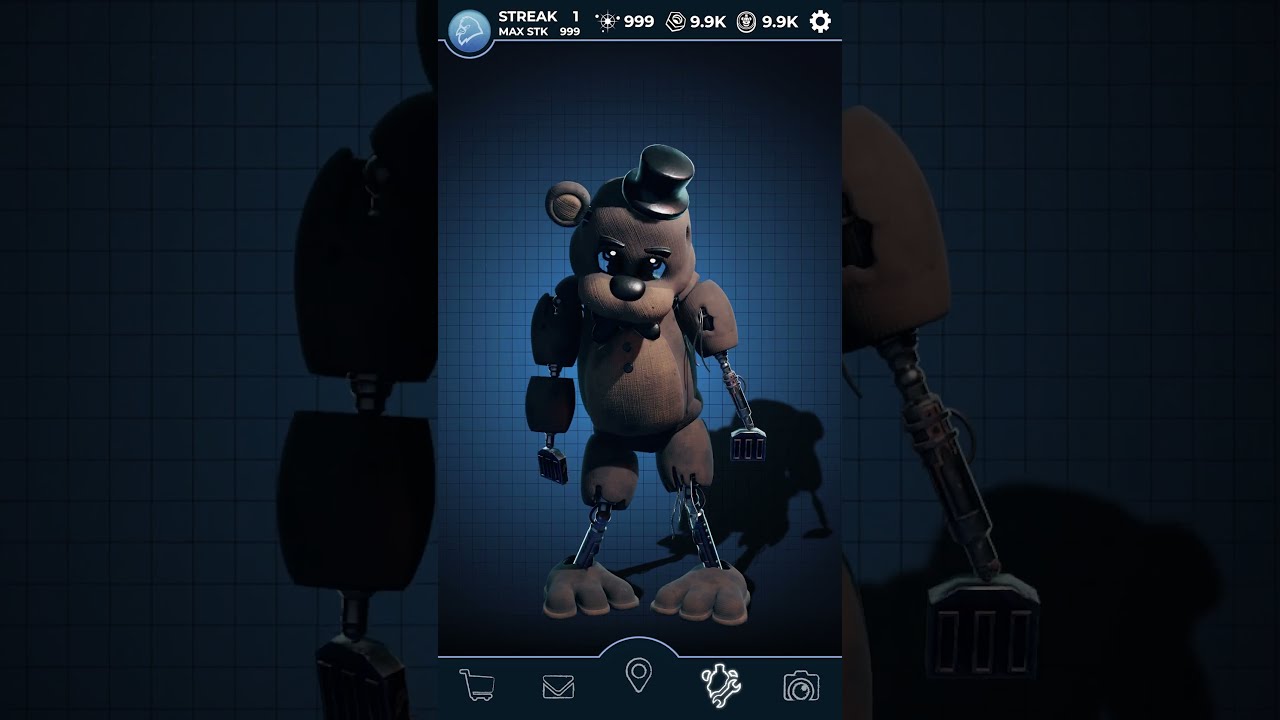 Ignited Classic Freddy FNaF Workshop Animation