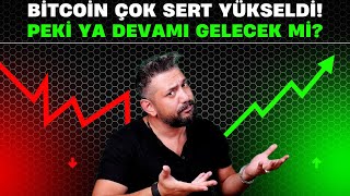 #Bitcoin Analiz - Bitcoin Cok Sert Yukseldi? Peki Ya Devami Gelir Mi? Btc Teknik Analiz Forex