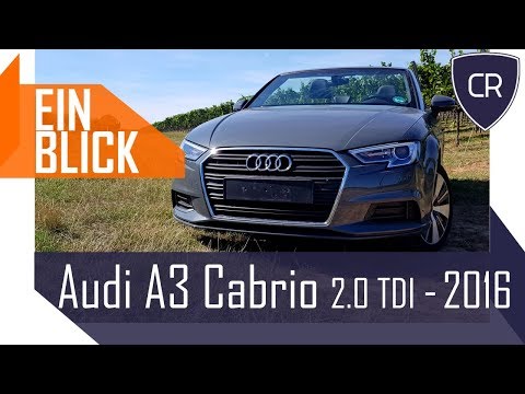 Audi A3 Cabriolet 2.0 TDI - Ein Cabrio wie Cola-Light? Vorstellung, Test und Kaufberatung