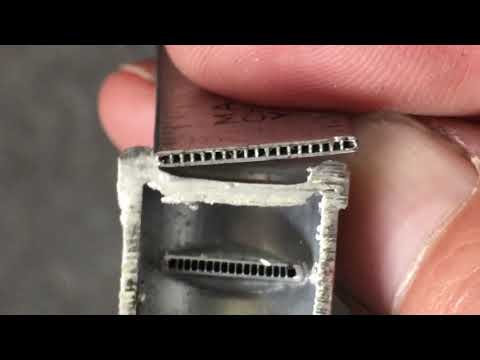 Aftermarket AC condenser poor quality versus OEM original condenser. DON’T GET CHEATED!!!