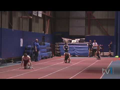 AUS Track Championships 2017 - 300m Men's Heats (35.17s - Mike van der Poel)