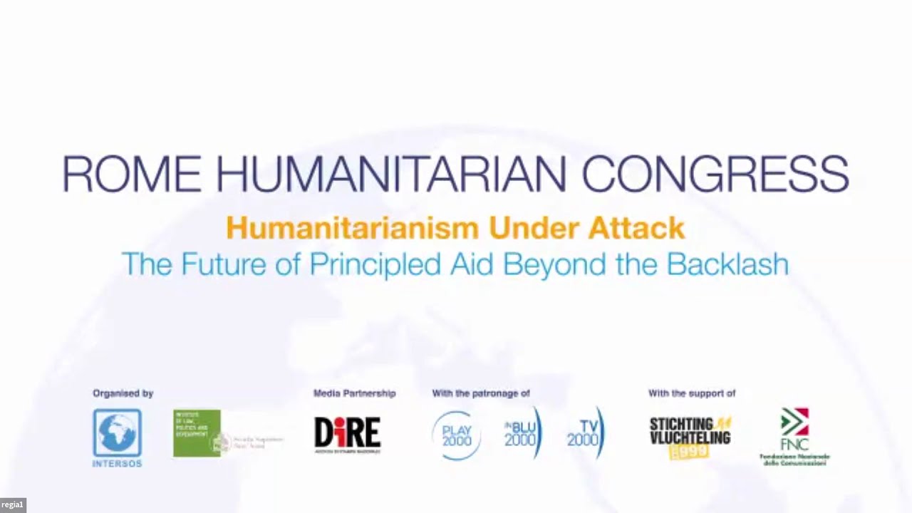 Rome Humanitarian Congress - Part 1
