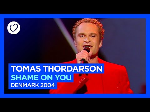 Tomas Thordarson - Shame On You (LIVE) | Denmark 🇩🇰 | Semi-Final | Eurovision 2004