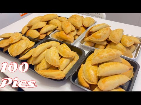 The Most Detailed Meat pies Recipe Ever / 100 Meat pies Recipe/ How To Make Commercial Meat Pies