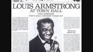 Louis Armstrong and the All Stars 1947 Back O'Town Blues (Live)