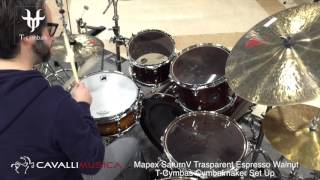 Mapex Saturn V MH-SV628 Trasparent Espresso Walnut