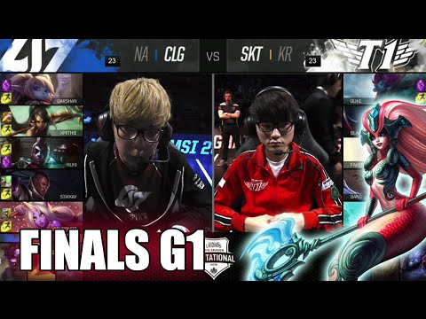 CLG vs SK Telecom T1 | Game 1 Grand Finals LoL MSI 2016 | CLG vs SKT G1 MSI 1080p