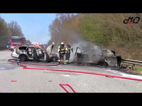 Unfall B404 Trittau 16 04 22