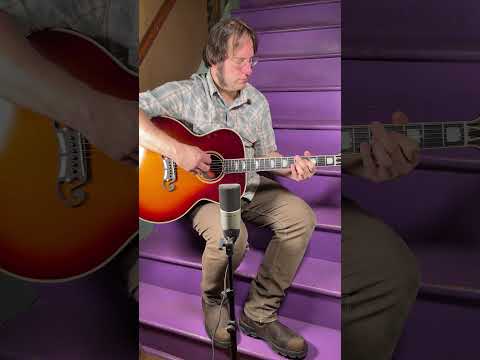 Immagine 2025 Epiphone Pre-War SJ-200 Jumbo Guitar (VIDEO! Fresh Setup, Ready) - 21