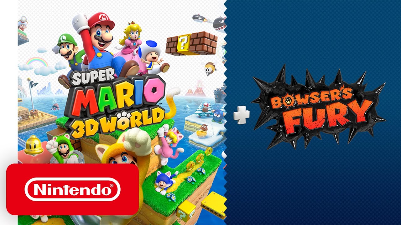 Mario - 《超級瑪利歐 3D 世界 + 憤怒世界》將於2021年2月12日登陸Switch，在WiiU原版基礎上增加了全新的多人玩法，支援簡體/繁體中文，「憤怒世界」部分的情報將於未來公開。 Maxresdefault