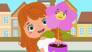 ЦВЕТОЧЕК - Песня мультфильм для детей про цветы для мамы