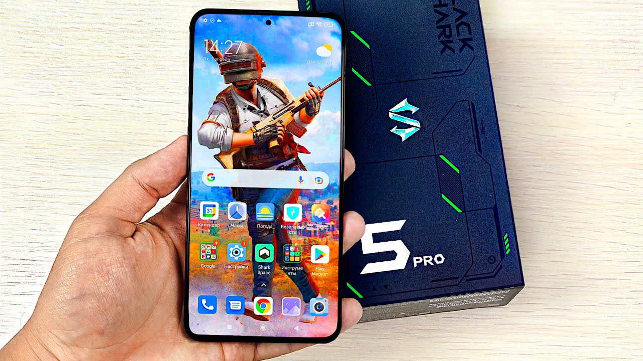 Смартфон Black Shark 5 Pro 12/256GB White (Белый) Global Version