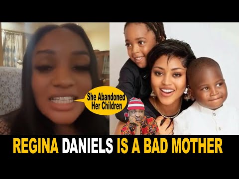 Regina Daniels Is A Bad Mother Who Abandoned Her Children Ned Nwoko's Female Visitor Laments