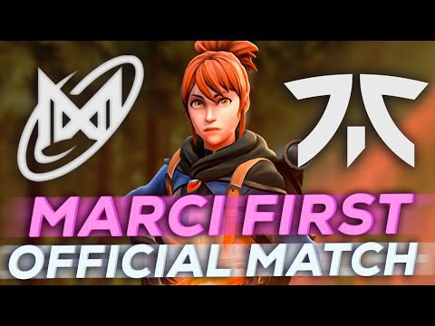 Marci First Pick In Offical Match - Nigma vs Fnatic Dota 2 DPC