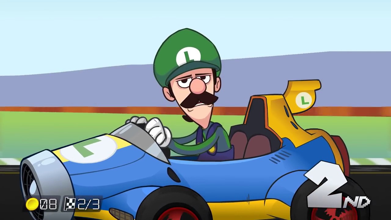 Mk luigis death stare!!😱