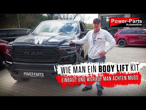 Wie baut man ein Body Lift Kit ein?! Dodge RAM 1500