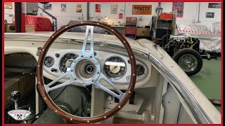Fitting the Dashboard to our Austin Healey 100/4