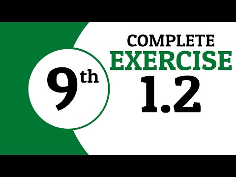 Exercise 1.2 - 9th Class Math | Waqas Nasir