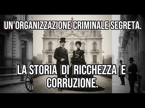 La terrificantestoria di ricchezza e corruzione. Un'organizzazione criminale segreta.