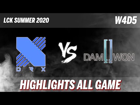 HIGHLIGHT ALL GAME | DRX vs DWG | LCK MÙA HÈ 2020 | W4D4