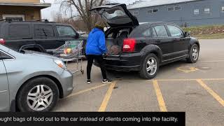 Wooster Hope Center transitions to drive-through