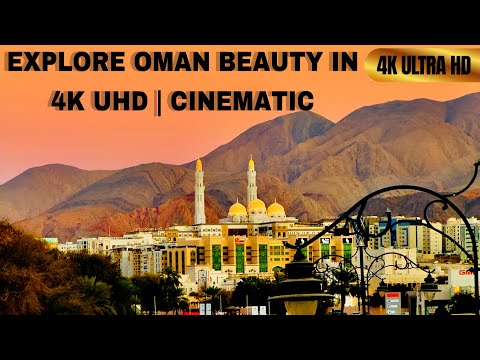 Explore Al Ameen Mosque & Panorama Area | Muscat, Oman | Cinematic Video