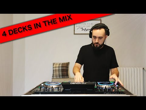 4 DECKS IN THE MIX with Denon Dj Prime 4 | Tech House mix #8