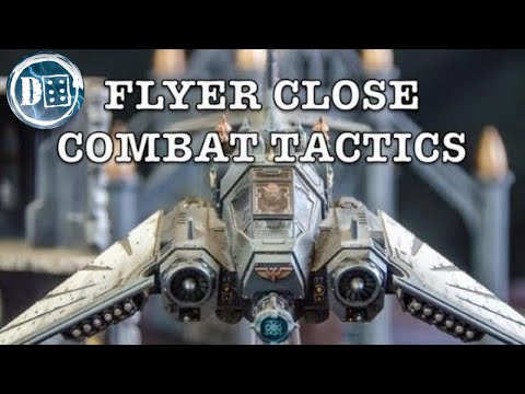 Charging with flyers: 40k Tactics