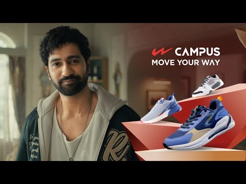 Vicky Kaushal in Campus' 'Move Your Way' campaign