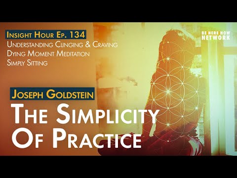 Joseph Goldstein: The Simplicity of Practice – Insight Hour Ep. 134