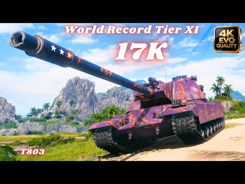 T803 - 17K Damage 8 Kills World Record Tier XI World of Tanks
