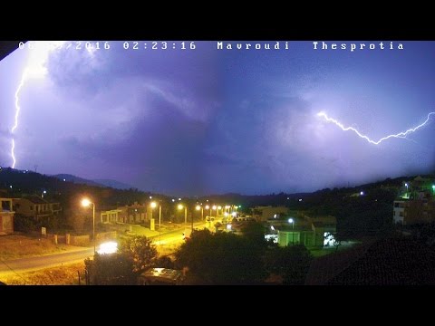 HIKVISION DS-2CD2032-I - Night Lapse - Igoumenitsa - 2016/09/06