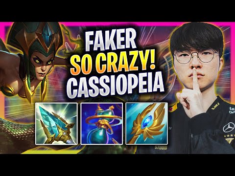 FAKER CRAZY GAME WITH CASSIOPEIA! - T1 Faker Plays Cassiopeia MID vs Quinn! | Season 2026