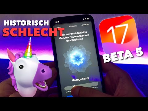 iOS 17 Developer BETA 5 ist da & historisch SCHLECHTT :-O  -  Apple Update News