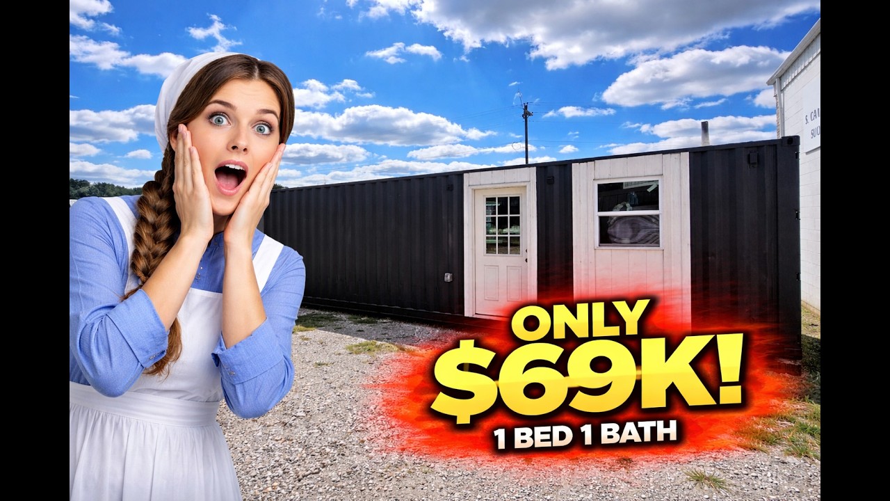 Double Decker Shipping Container Home (2 Bed 1 Bath)