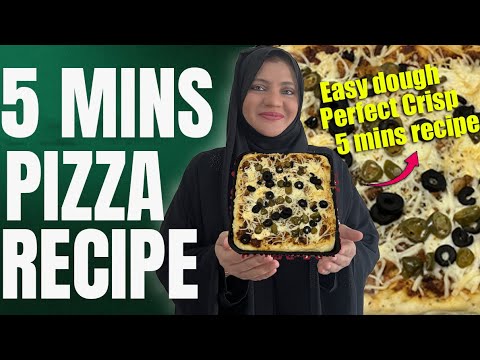 Homemade pizza | Homemade Pizza Recipe | Chicken Tikka Pizza | Quick Easy Pizza