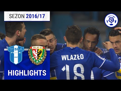 Wisła Płock - Śląsk Wrocław 1:1 | SKRÓT | Ekstraklasa 2016/17 | 21. Kolejka