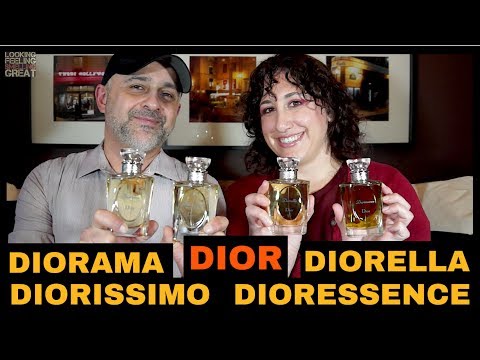 Dior Diorama, Diorissimo, Diorella, Dioressence Review Video