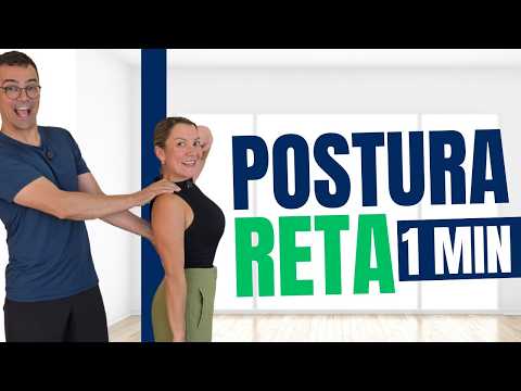 🔥 The BEST Exercise to CORRECT Posture in 1 Minute!