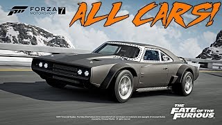 Forza Motorsport 7 | Fate Of The Furious Car Pack, ALL CARS REVEALED and Release Date!