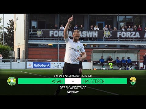 Doelpunten ASWH - Halsteren 1-1 (08-08-2017)