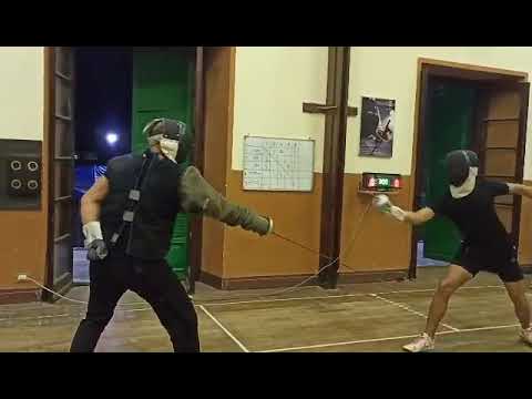 epee fencing lesson