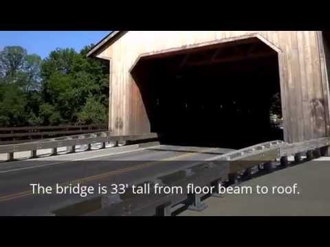 Groton Street Covered Bridge - Pepperell, MA