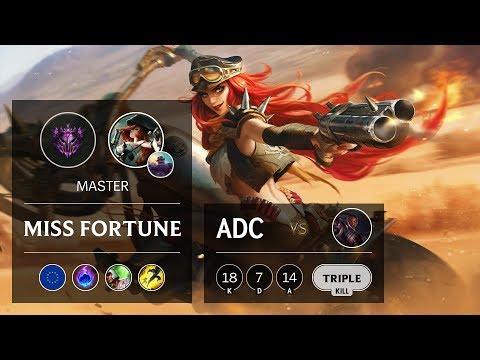 Miss Fortune ADC vs Lucian - EUW Master Patch 9.9