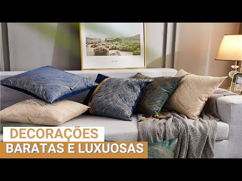 10 ITENS DE DECORAÇÕES BARATAS  E LUXUOSAS QUE VÃO DEIXAR SUA CASA CHIQUE