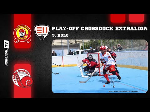 Highlights 3.kola CROSSDOCK Extraligy hokejbalu | HBC Hradec Králové 1988 vs. TJ Snack Dobřany